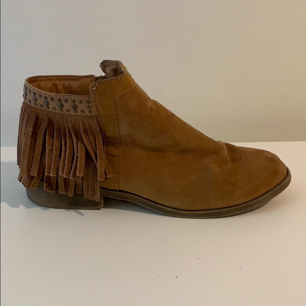 Suede Booties
